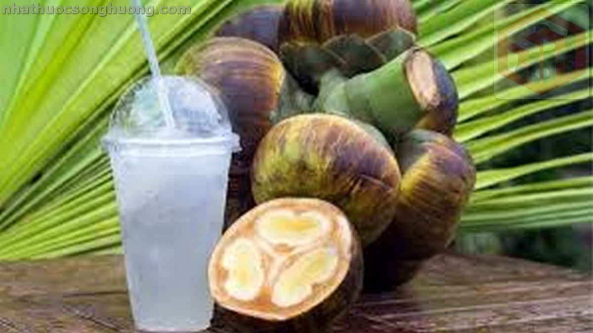 lọc lấy nước thốt nốt và bỏ ngăn lạnh uống sẽ ngon hơn