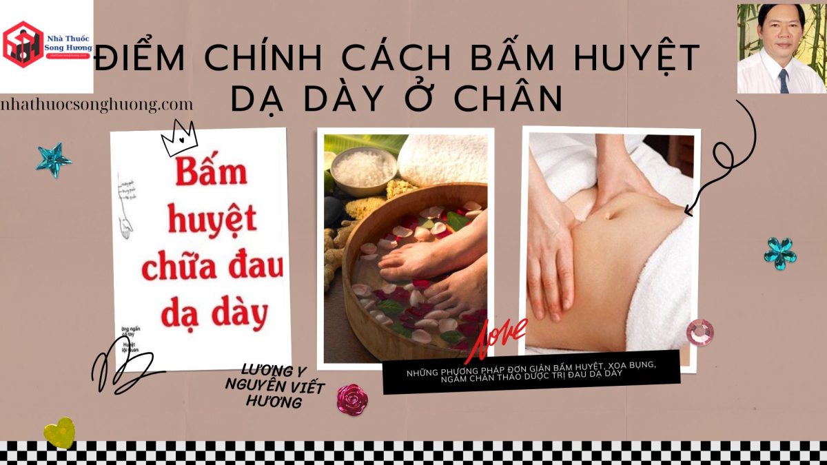 Key takeway chính về bấm huyệt dạ dày ở chân