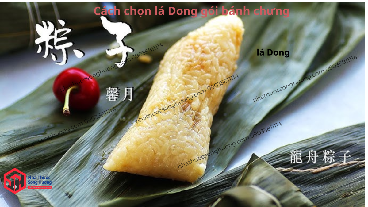 cách chọn lá dong gói bánh Chưng ngon, dễ tìm