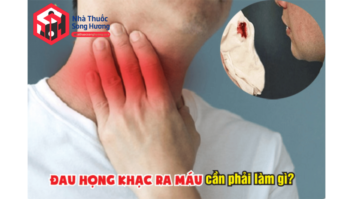 đau họng khạc ra máu nên làm gì