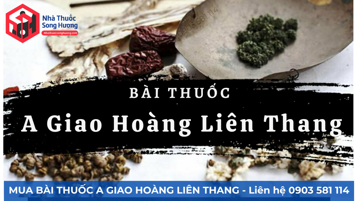 bài thuốc a giao hoàng liên thang