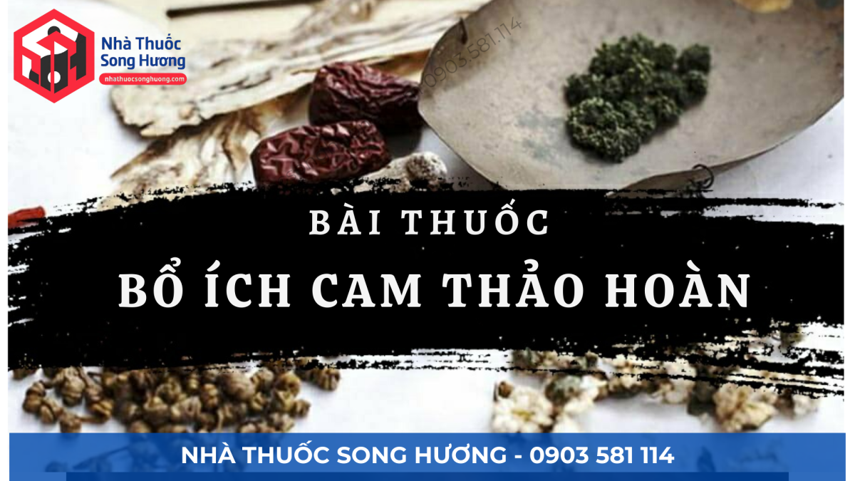 BỔ ÍCH CAM THẢO HOÀN: Đại Phương Phục Hồi Hư Lao, Bổ Thận Tráng Dương, Ích Tâm Tỳ