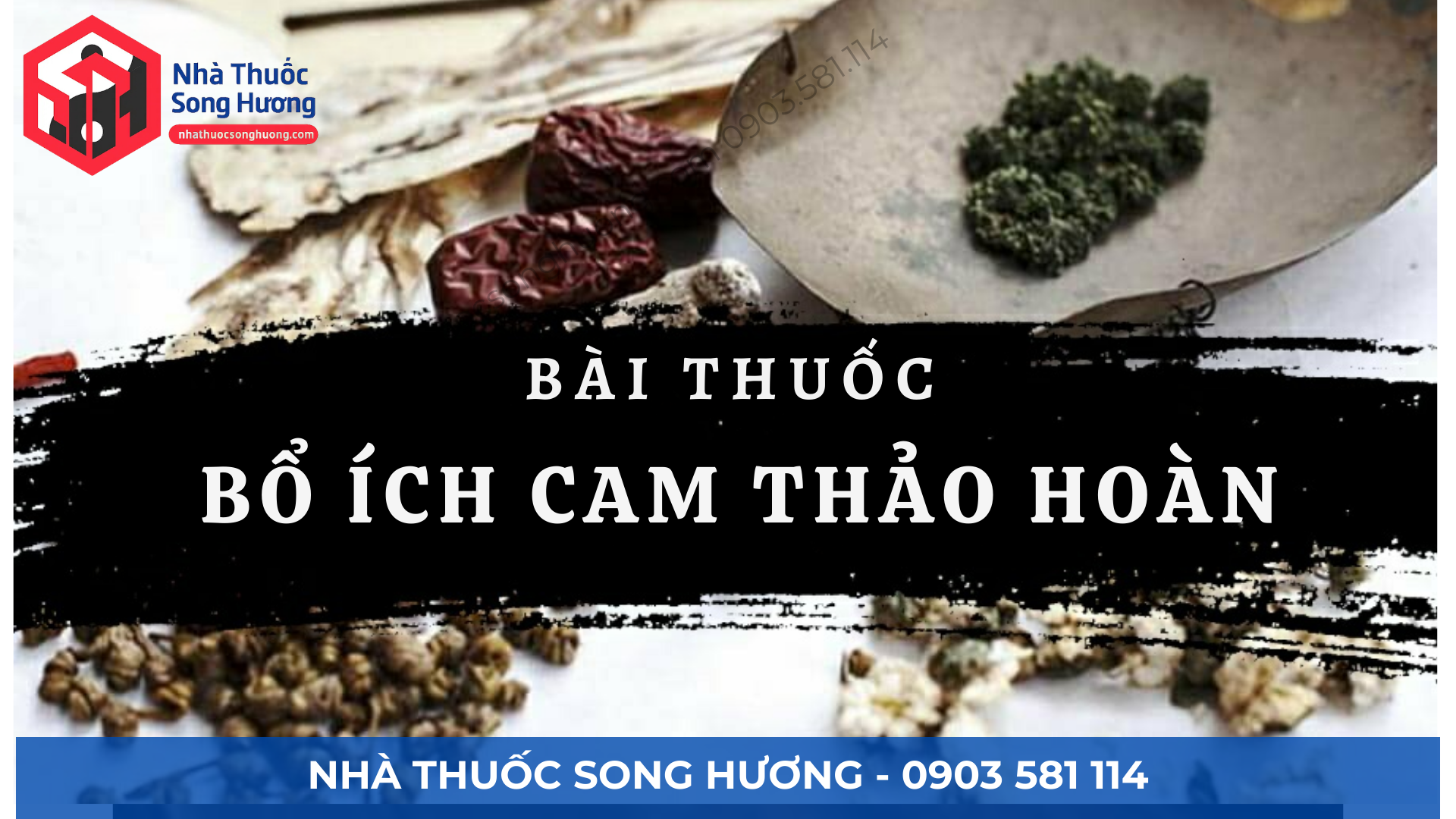 BỔ ÍCH CAM THẢO HOÀN: Đại Phương Phục Hồi Hư Lao, Bổ Thận Tráng Dương, Ích Tâm Tỳ
