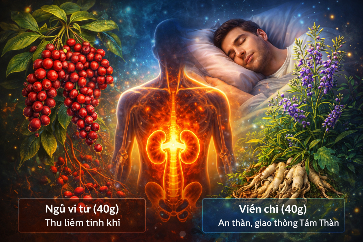 3. Nhóm Thu liễm và An thần