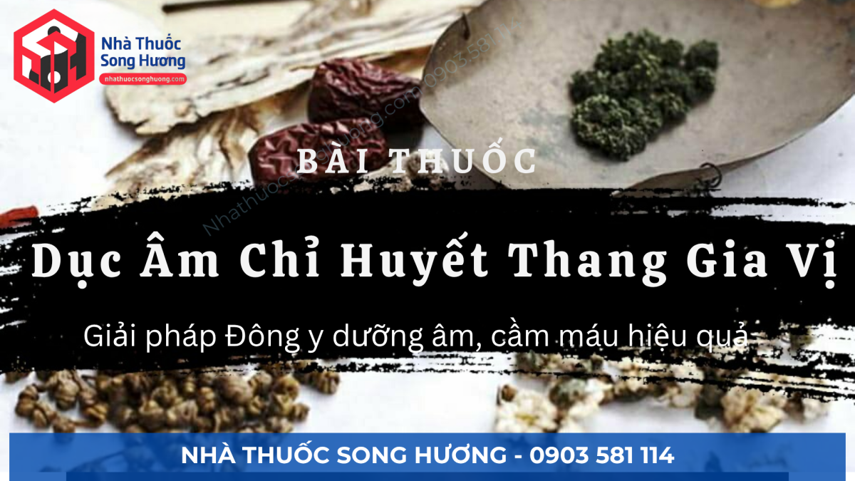 Dục Âm Chỉ Huyết Thang Gia Vị: Giải pháp Đông y dưỡng âm, cầm máu hiệu quả