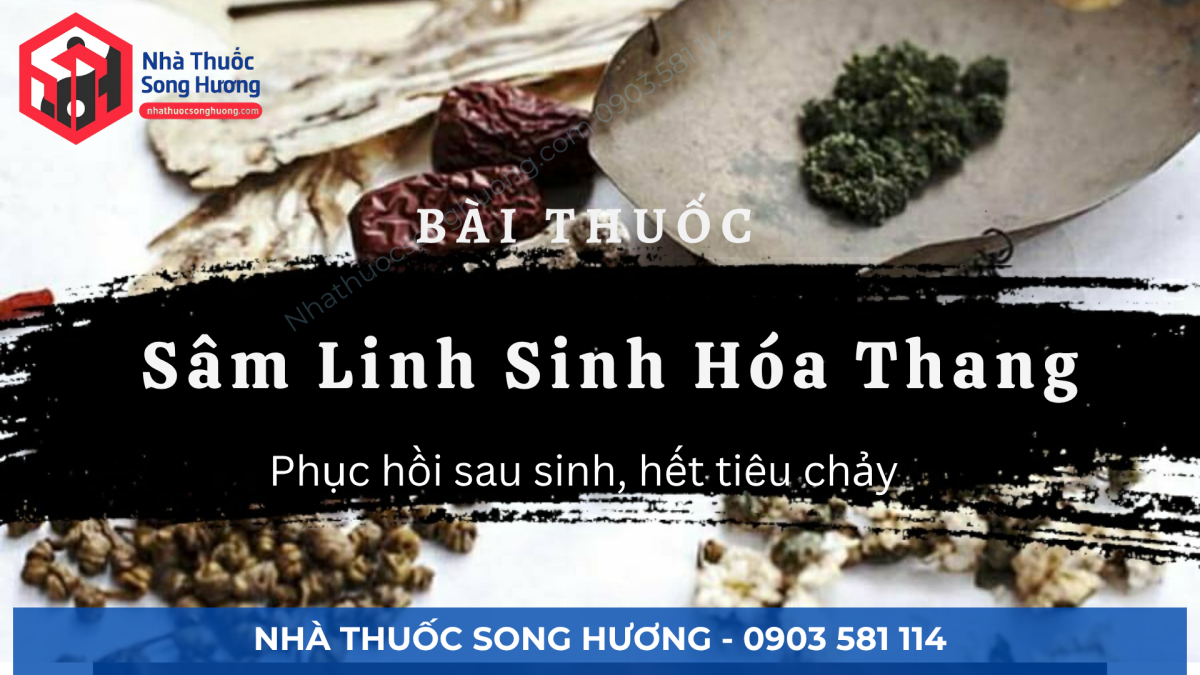 Sâm Linh Sinh Hóa Thang: Phục hồi sau sinh, hết tiêu chảy