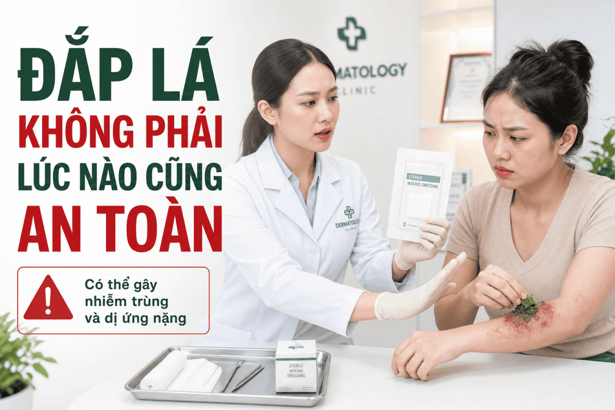 ĐẮP LÁ KHÔNG PHẢI LÚC NÀO CŨNG AN TOÀN