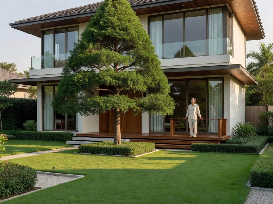 Trồng cây kim giao trong nhà và sân vườn có ý nghĩa phong thủy gì?