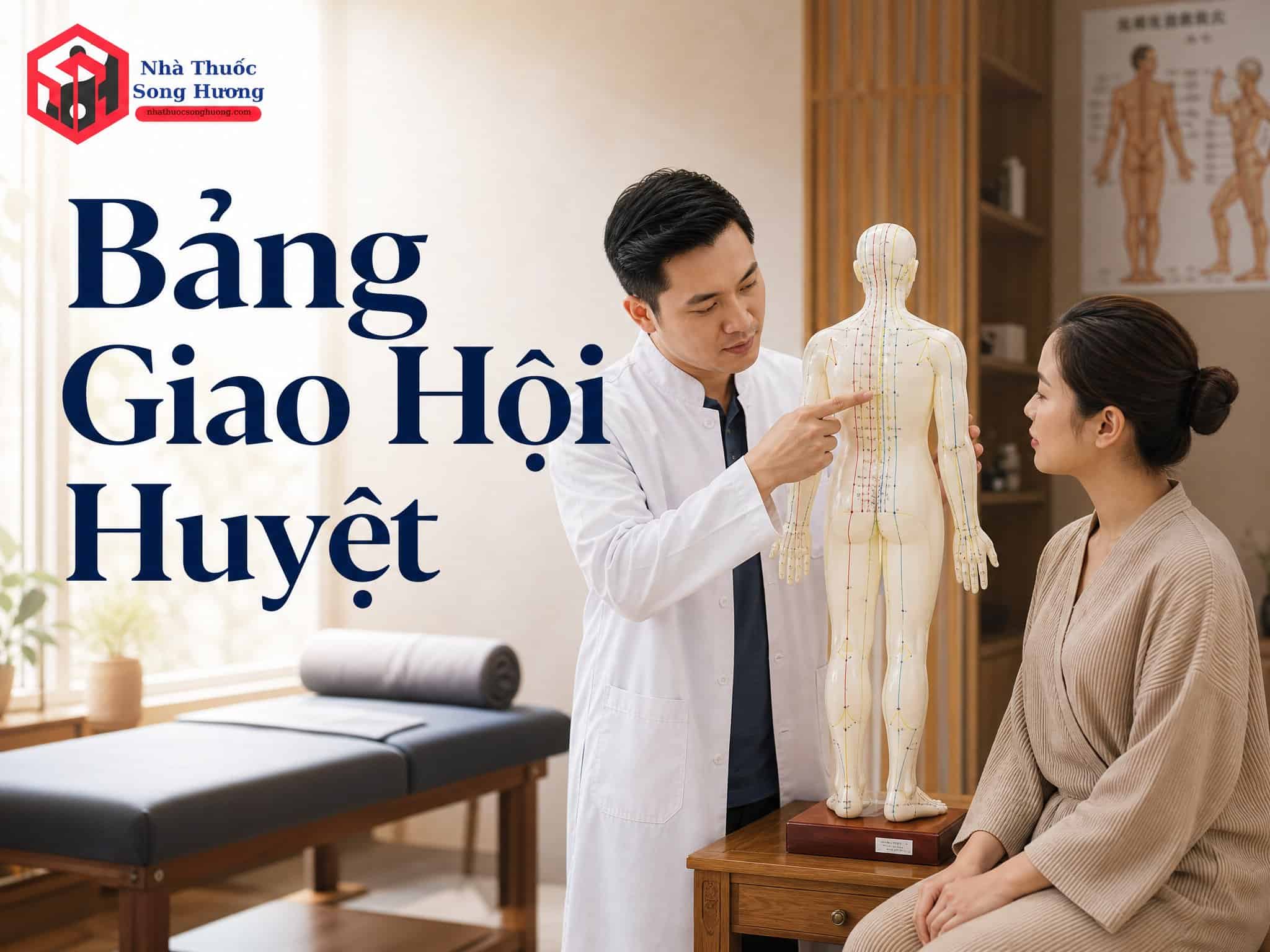 Chuyên gia Đông y giải thích huyệt Giao Hội trong trị liệu.