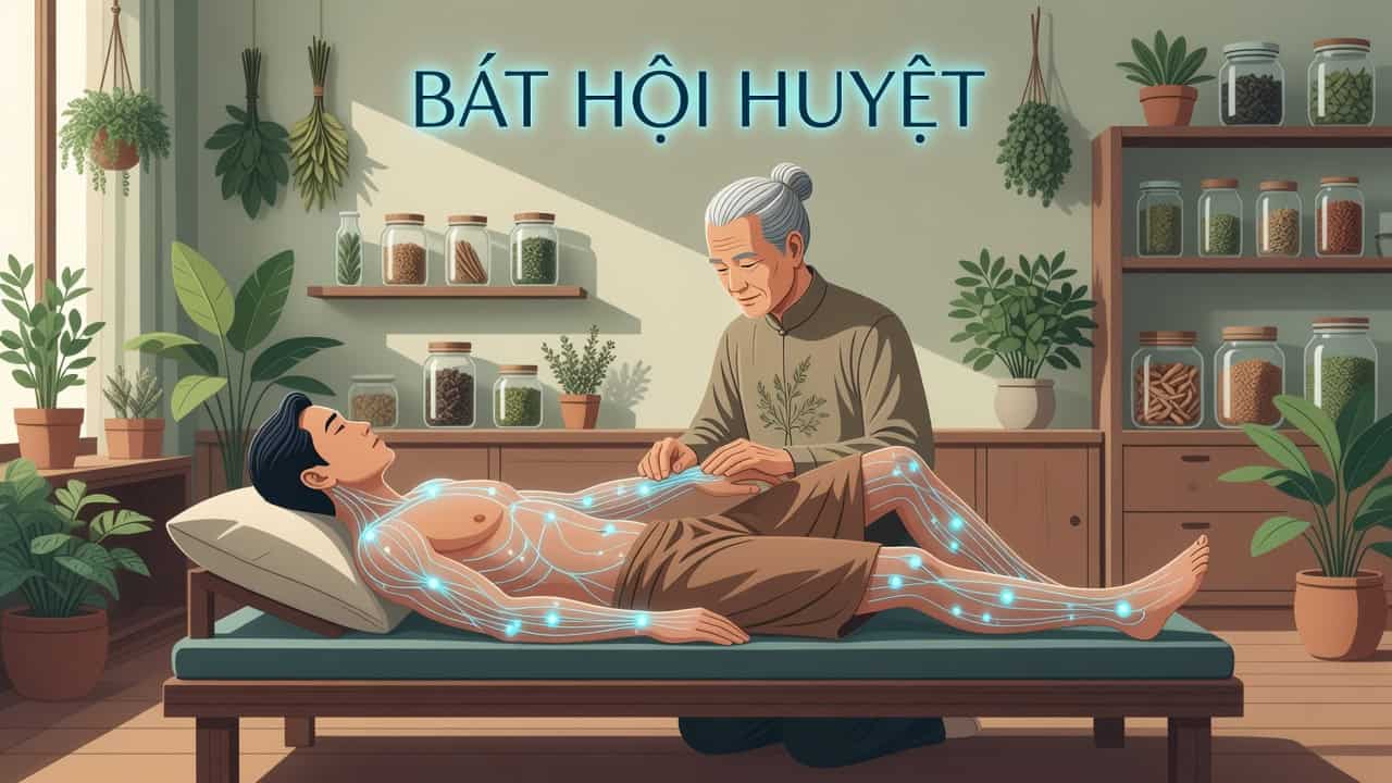 Chữa bệnh bằng phương pháp Bát Hội Huyệt trong Đông y tại Đà Nẵng.