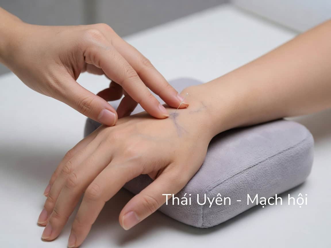 Huyệt nào hội Huyết, Mạch và Cân?