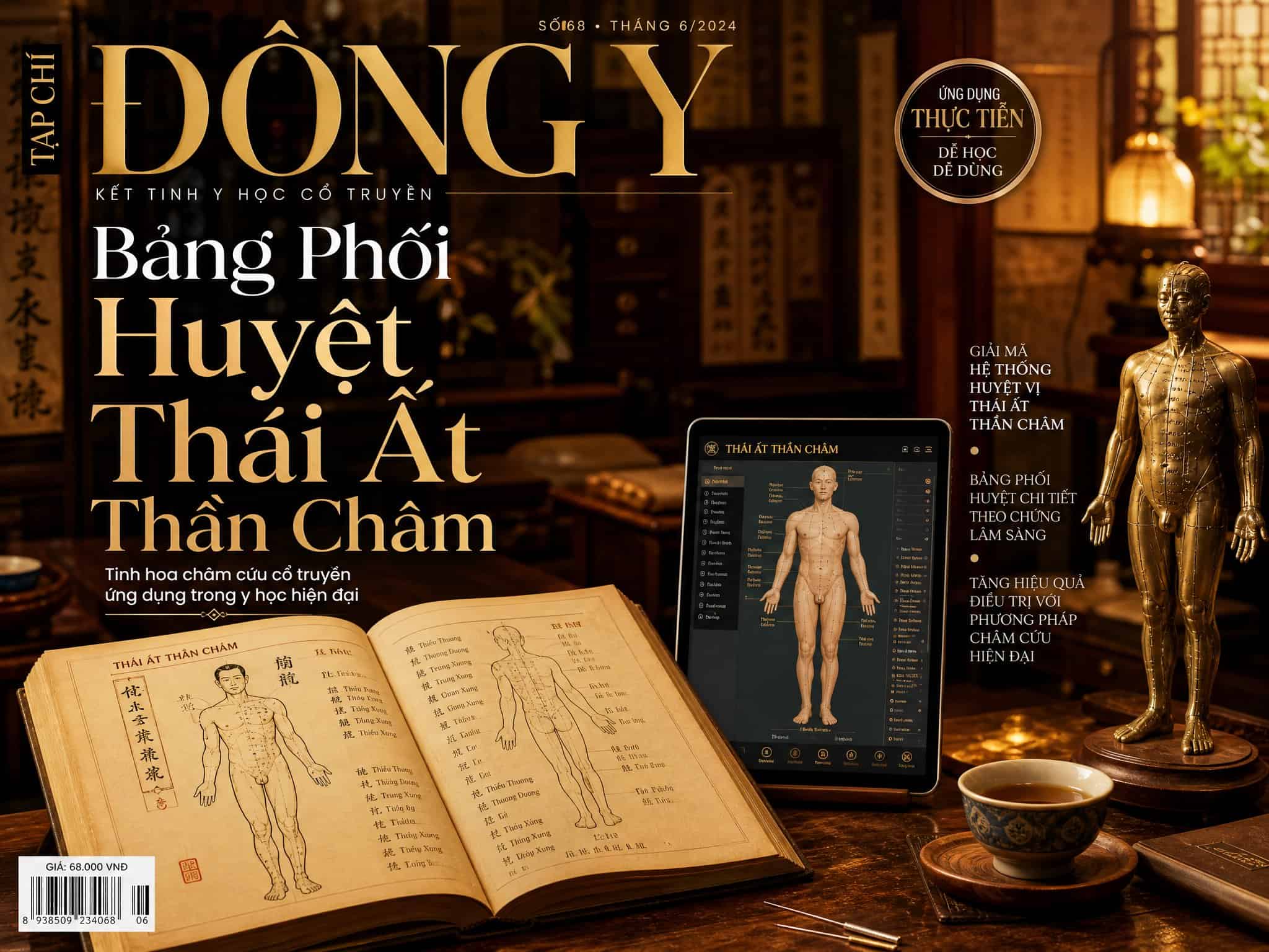 Bảng phối huyệt Thái Ất Thần Châm trong y học cổ truyền Đà Nẵng.